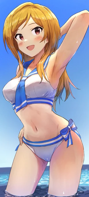 百瀬莉緒ちゃんです!!
pixivリクエストで描かせていただきました!
#ミリシタ 