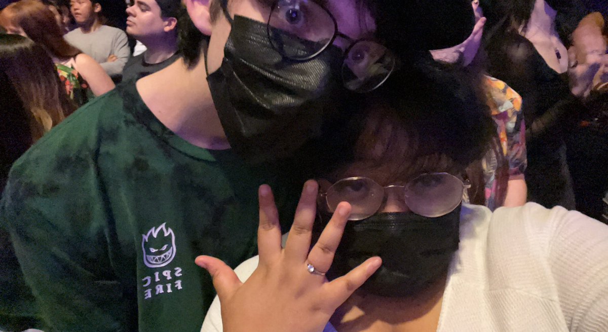 dalani_love's tweet photo. IM ENGAGED !! Eric Nam’s concert was phenomenal and thank you so much @ericnamofficial for congratulating us…please sing at my wedding !! 
#ThereAndBackAgainTour https://t.co/1uo08aC33F