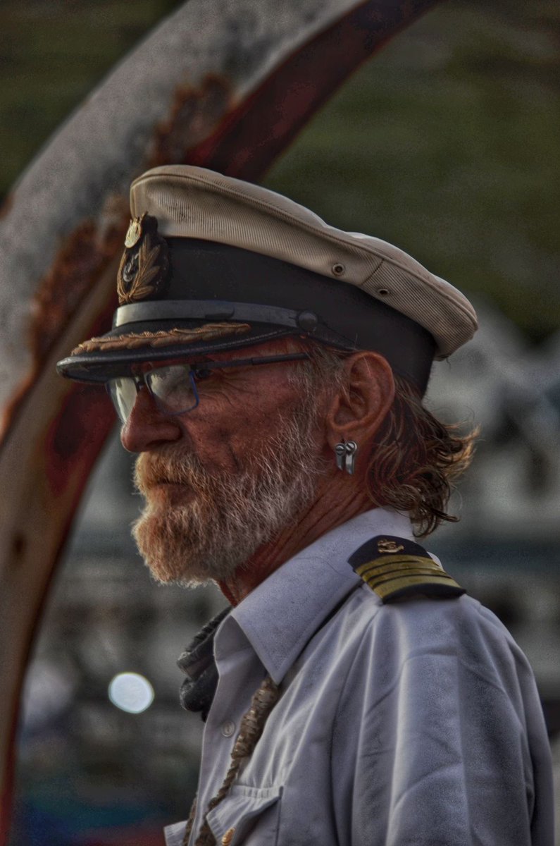 #captainofaship #houtbayharbour #streetphotography #mobilephotography #portraitphotography