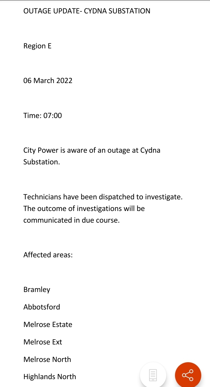 @CityPowerJhb on Twitter: 