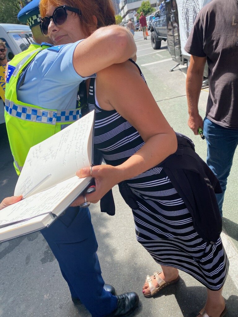 This is who we are #NewZealand 
#ChurArdern 
#ResignJacinda 
#NationalNotFitToGovern
#DirectDemocracy