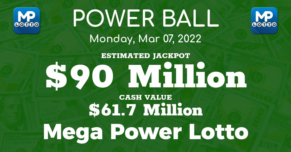 Powerball
Check your #Powerball numbers with @MegaPowerLotto NOW for FREE

https://t.co/vszE4aGrtL

#MegaPowerLotto
#PowerballLottoResults https://t.co/CQ63l4IiYj