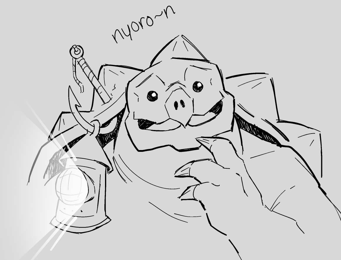 it's Dug(for now)! @thesamsamuel's barbarian tortle 