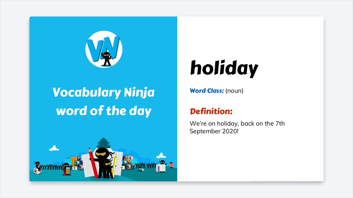 EducatorMagUK's tweet photo. With @trilbytv you can add the VocabularyNinja's "Word of the Day" to your screens via their Content Catalogue. Check out how you can do this here!
https://t.co/0aMyHa56eO
#Edtech #edutwitter #education #DigitalSignageSystem https://t.co/IGXB95dyvO
