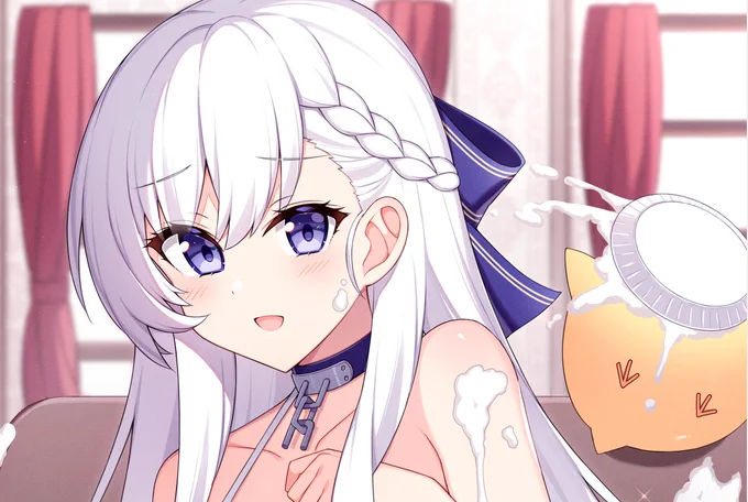ものっそい久しぶりにベルファスト描いてた 