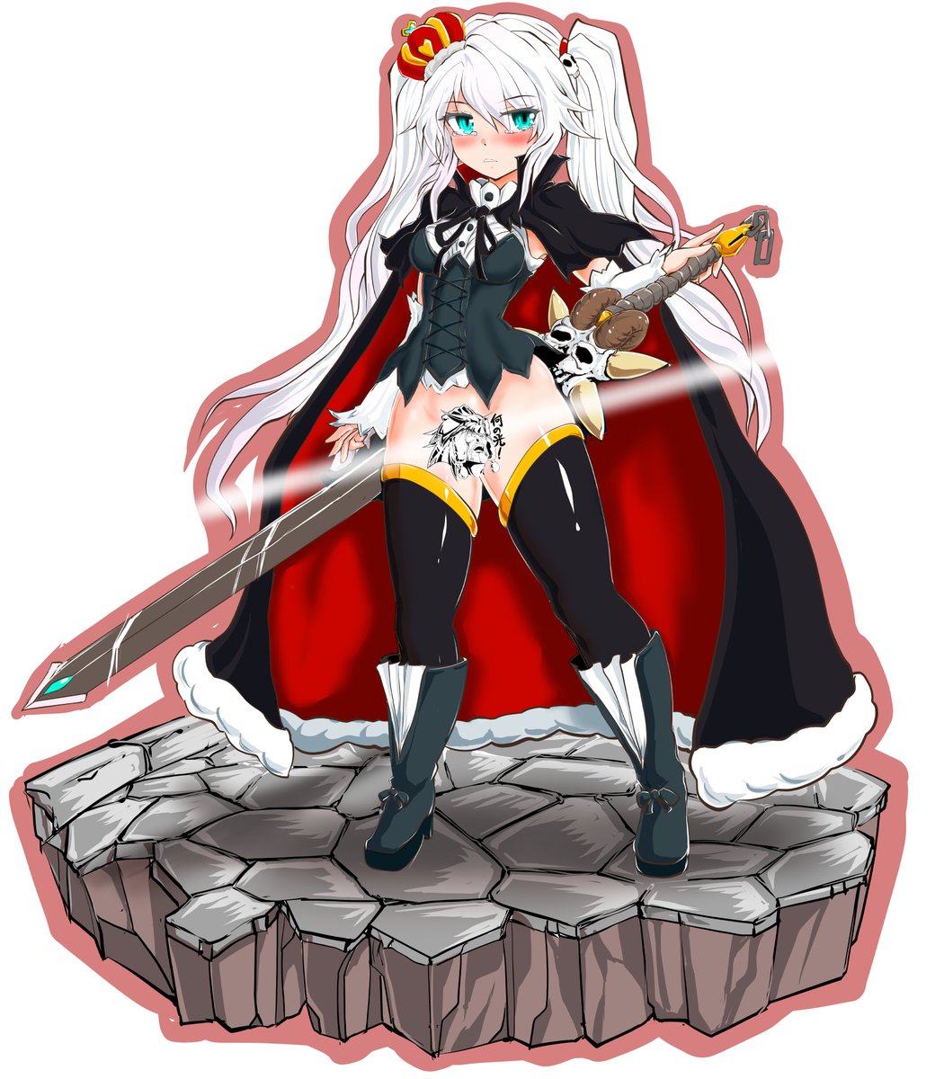 おま毛
#アイギスお絵かき
#千年戦争アイギス 