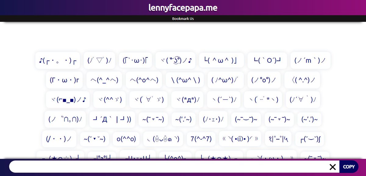 #dancelennyface #dancinglenny #lennyface #textfaces #kawaiifaces #emoticons
Dance Lenny Face Copy And Paste
〜(꒪꒳꒪)〜 （〜^∇^)〜 (〜￣△￣)〜 (/・・)ノ (o^^)o (ノ・・)ノ (ﾉ・o・)ﾉ (ﾉ・ｪ・)ﾉ (ノ‥)ノ (ノ^o^)ノ (ノ￣ー￣)ノ (ノ￣ω￣)ノ
lennyfacepapa.me/lenny-faces/da…