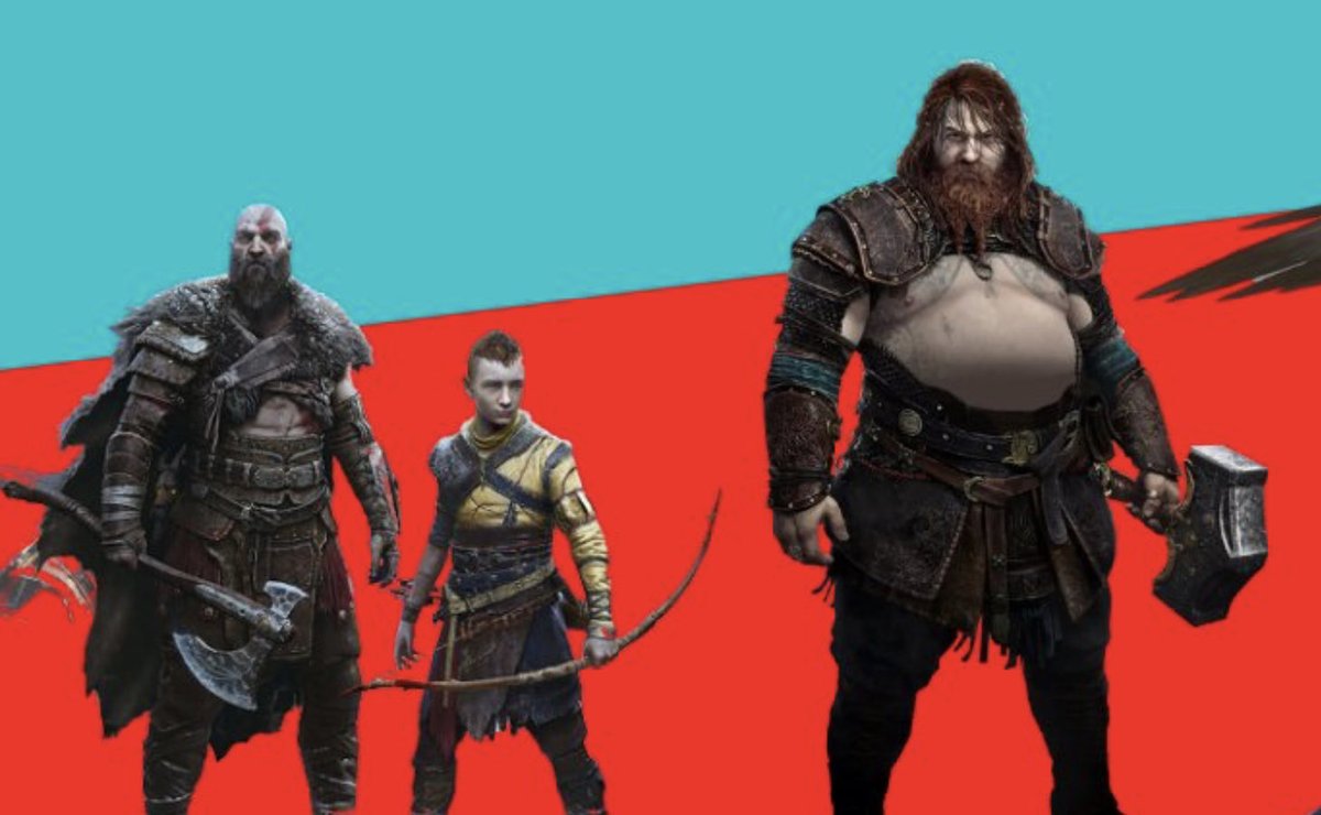 danielboy on X: How tall is Thor from kratos and atreus   / X