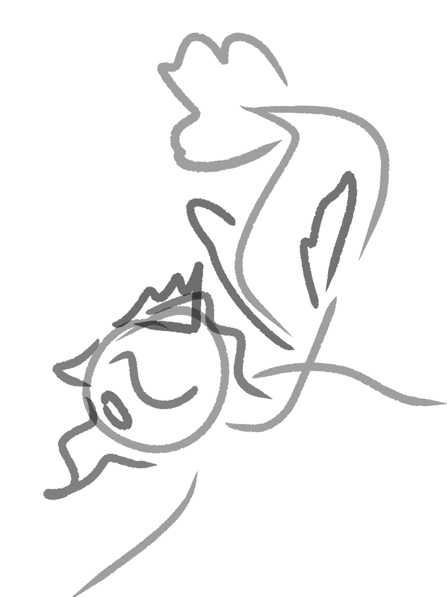 BirdNBun's tweet photo. I don't draw much because I have a hard time finishing. I think it's more fun to intentionally not finish though. I'll probably do some more.
Does this count as fanart......?
#basillust @UrsulArctis @NeriosReef https://t.co/BOrVwmf2gJ