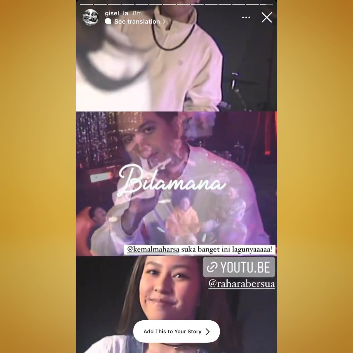 Di mention kak Gisel😳🥺 terima kasih banyak kak🙌🏼