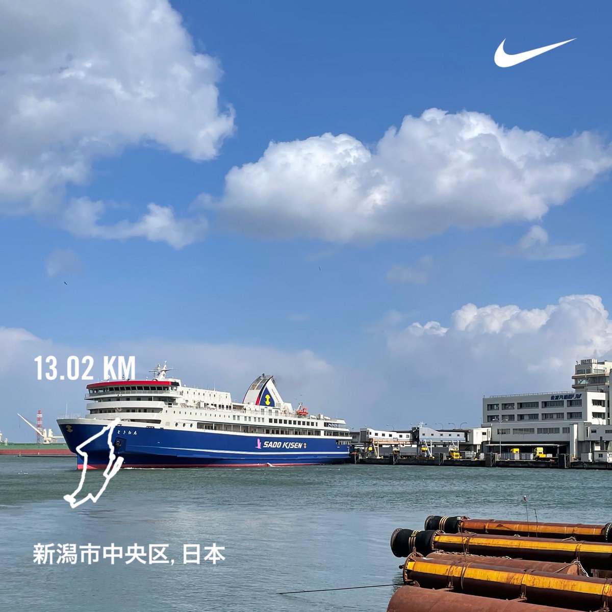 fcdeneb4's tweet photo. Nike⁠ Run Club アプリで 13.02 kmを走りました https://t.co/4BmfwZbNch