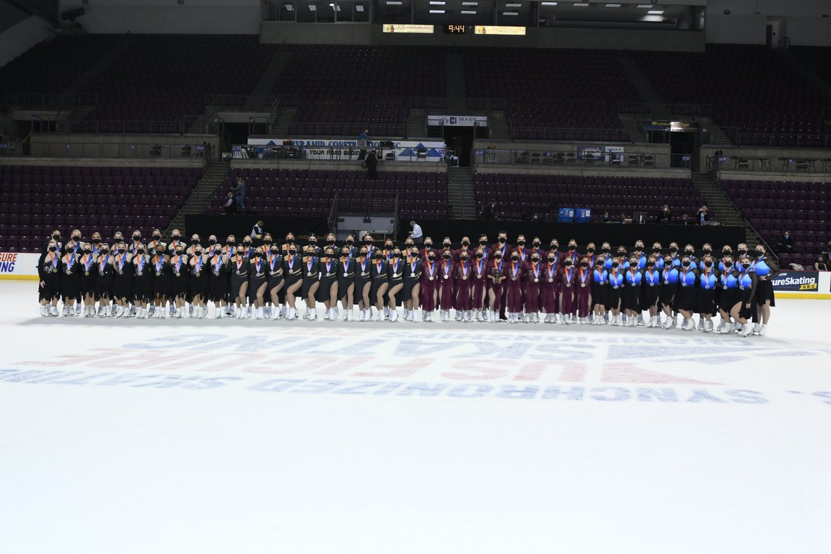 The seniors put an exclamation mark on the end of #SynchroChamps❗️

The <a href="/Haydenettes/">The Haydenettes</a> won their 12th straight U.S. Championship and 29th overall while <a href="/MiamiOH_Skating/">MiamiSkating</a> won the free skate to earn silver.

<a href="/SkylinersSST/">Skyliners SST</a> and <a href="/AdrianVSST/">Adrian College Varsity Skating</a> round out the podium! 

📸 KrPhotogs