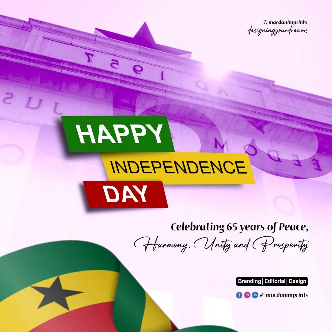 ImprintsMacdan's tweet photo. Happy Independence Day!💥🇬🇭

#Ghana@ #happyindependenceday #trulyghanaian #macdanimprints #designingyourdreams https://t.co/x8gm2Ws1Ta