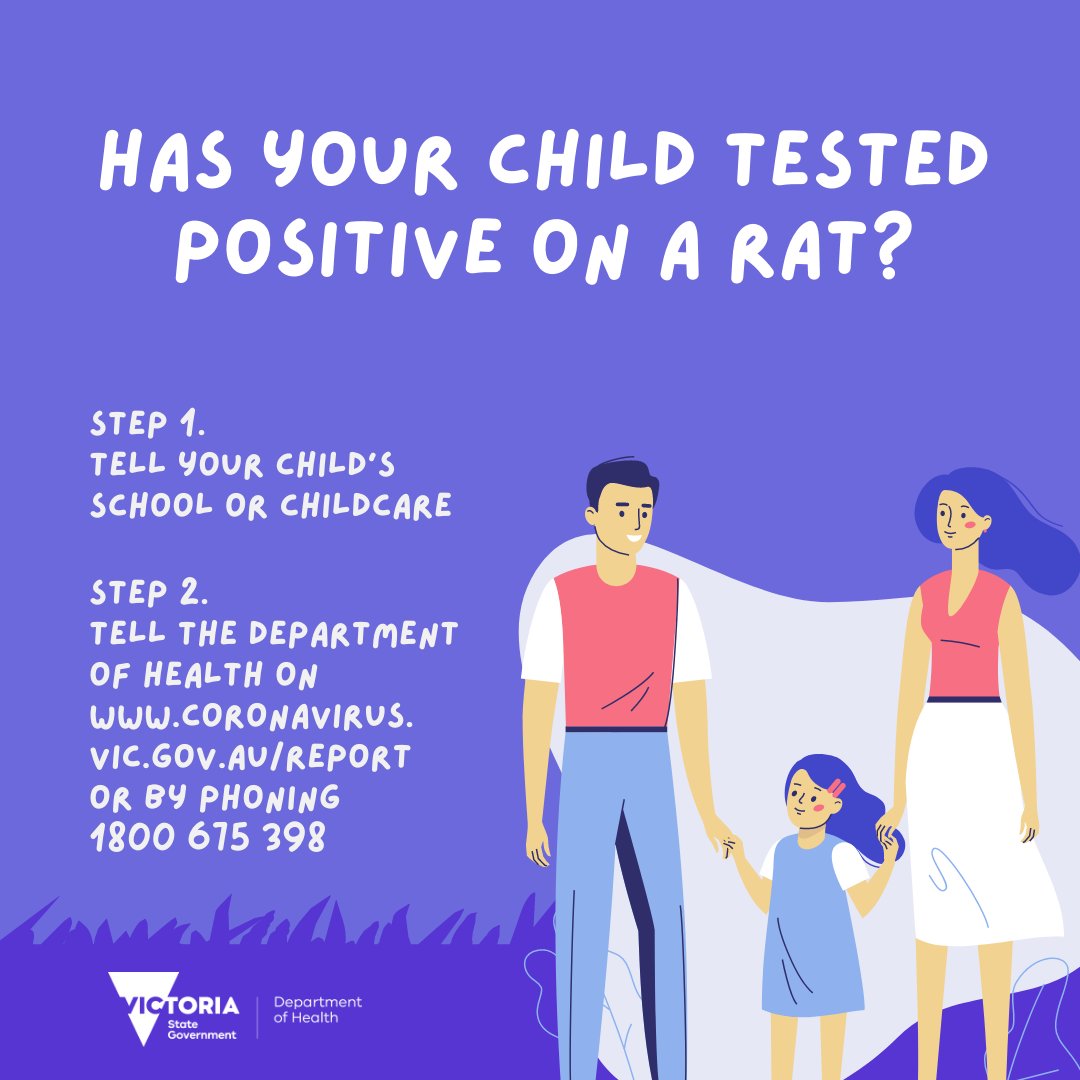 Victorian Department of Health tweet media