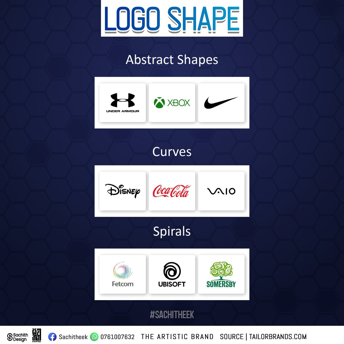 sachitheek's tweet photo. Logo Shapes π€π€
Sachitheek
#designer #graphicdesign #sachitheek https://t.co/0BklNH5i0V