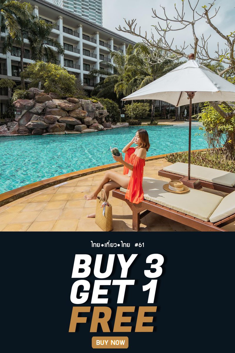 RavindraResort's tweet photo. #ไทยเที่ยวไทย  ราวินทรา บีช รีสอร์ท แอนด์ สปา ซื้อ 3 แถม 1 โทร 038235777 https://t.co/biM4njSaUA