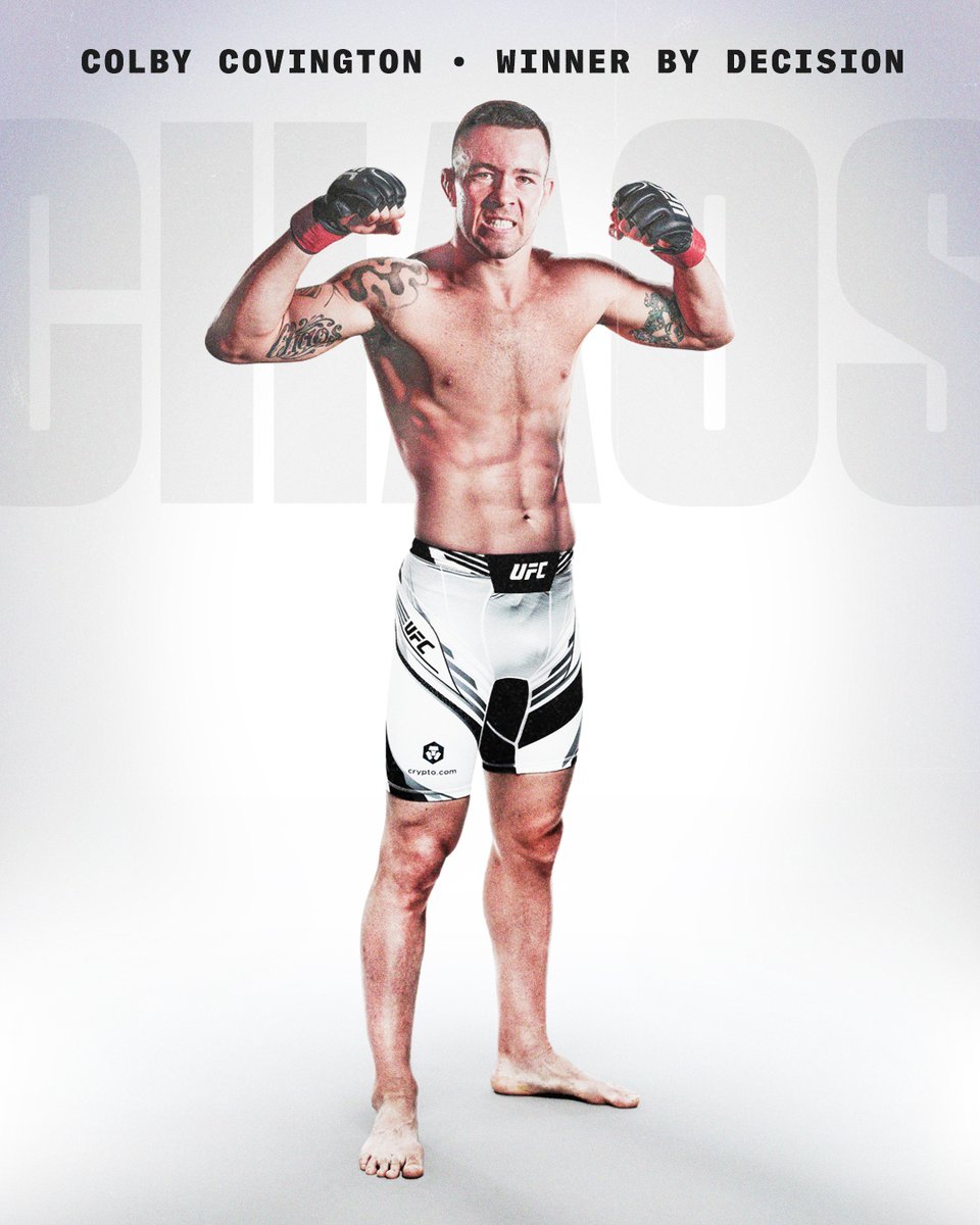 espn's tweet photo. Colby Covington wins the grudge match by decision 😤 

@espnmma | #UFC272 https://t.co/0CieO1c4GZ