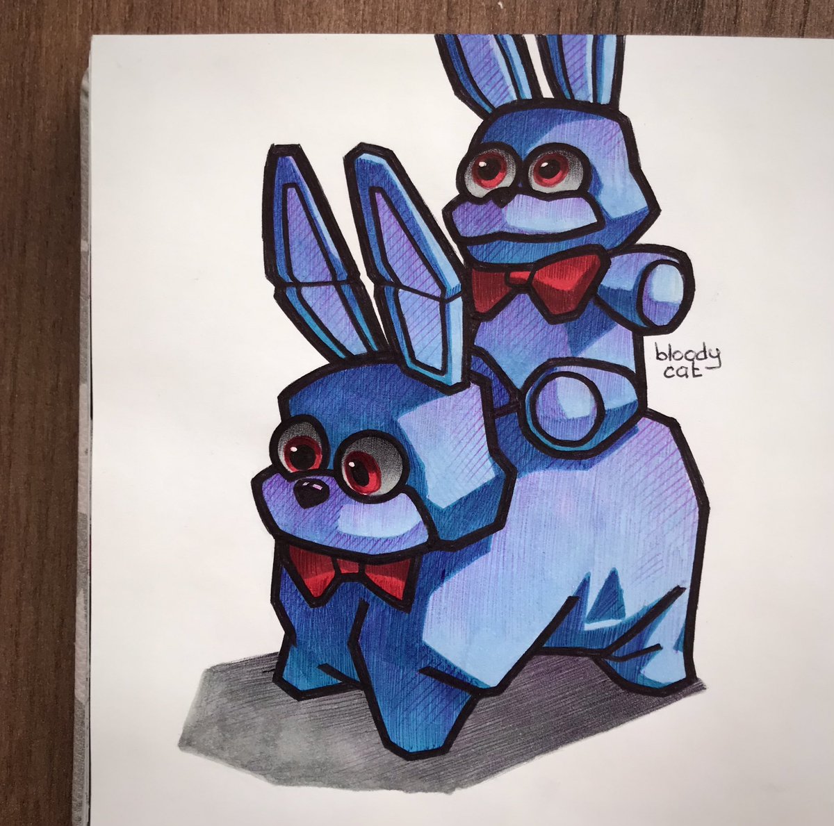 Bloody cat on Twitter: "Кролики🧍‍♀️…