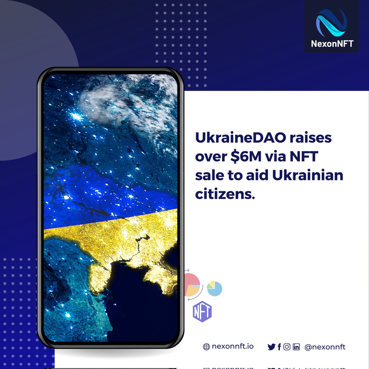 #Trending
UkrainianDAO raises over $6M.

👉Follow <a href="/NexonNFT/">NexonNFT</a> for more update😀 

#nfttokens #CryptoInvestor #investing #cryptoinvesting
#CryptoInvestment #NFTInvestor #NFTinvestors #NFTCommunity #NFTMarketplace #investors #TrendingNow