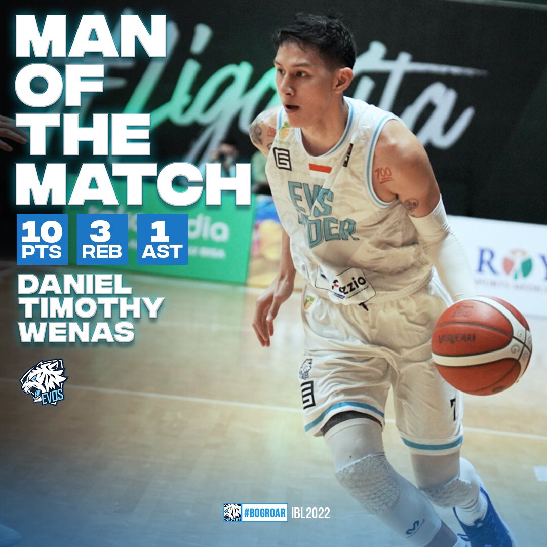 evosthunderid's tweet photo. Our man of the match today!🔥
#EVOSThunder #BogRoar #IblIndonesia https://t.co/cRS2WgHgQB