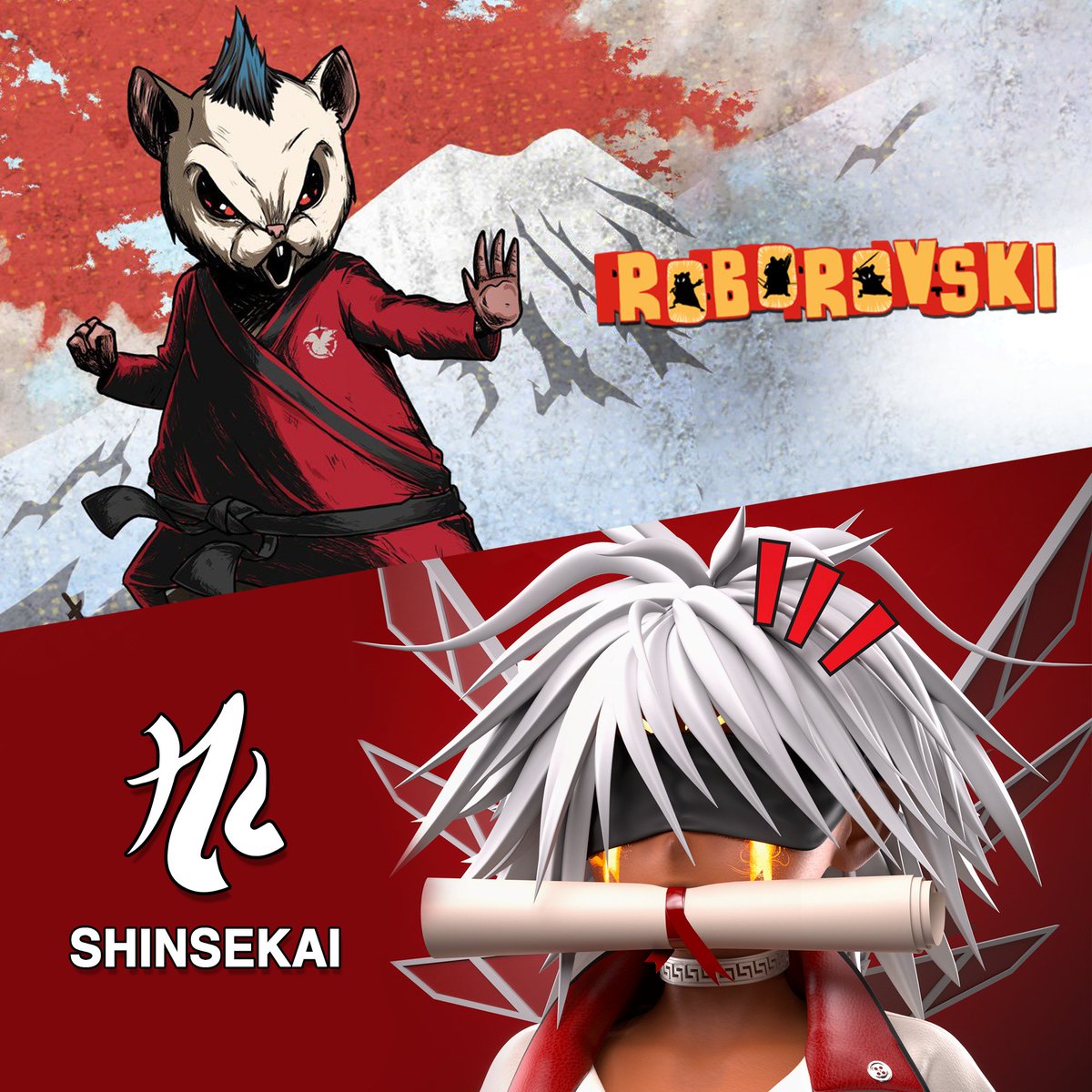 🌀 ShinSekaï X Roborovski 🐹

5 ShinSekaï WL spots for our incredible community!

How to enter:
🔷Follow both <a href="/RoborovskiNFT/">RoborovskiNFT</a> &amp; <a href="/shinsekaicorp/">Shinsekai</a> 
🔷LIKE &amp; RETWEET
🔷Tag up 3 friends
🔷 Join their discord discord.gg/shinsekai

24 Hours⏳