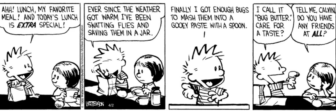 Sussie is not impressed 🤣 #CalvinandHobbes