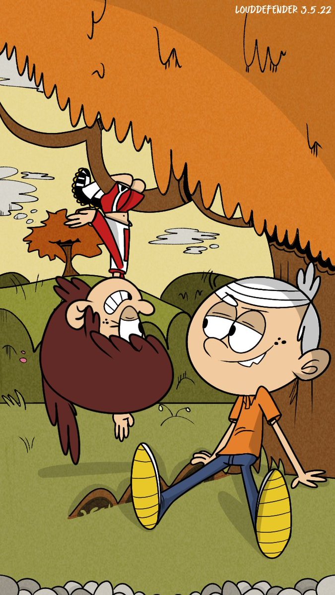 _LoudDefender's tweet photo. More Autumn #Fanart of #TheLoudHouse because I haven't been feeling my best lately. 

#lynnloudjr #lynnloud #lincolnloud #autumn https://t.co/pOdABWathL