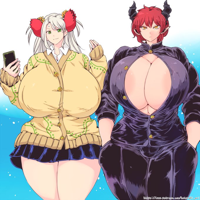 Parako and shimoko  https://t.co/vN8snuZ8dN 

塗り残しが死ぬ程気になったので再掲載失礼します… 