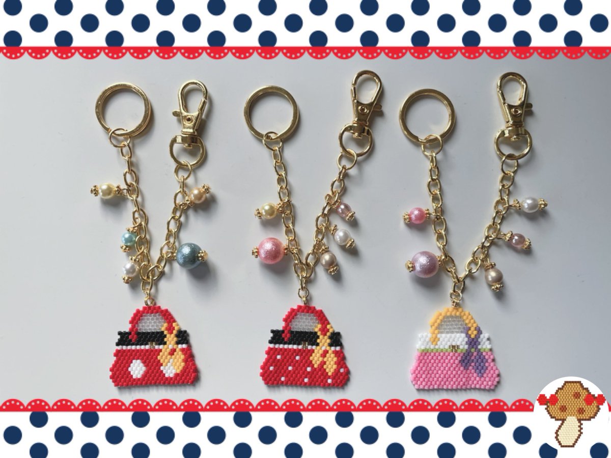 Kinoco 7 26 31 東京渋谷手づくり博 S Tweet スカーフ付き をバッグチャームにしました やった事の無いツイ販してみようかなぁ なんて思ったんだけど 欲しいって思ってくれる方いらっしゃいますか 送料込み 1 300 ビーズステッチ バッグチャーム