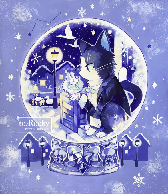 リクエストありがとうございました!❄️ #Skeb 