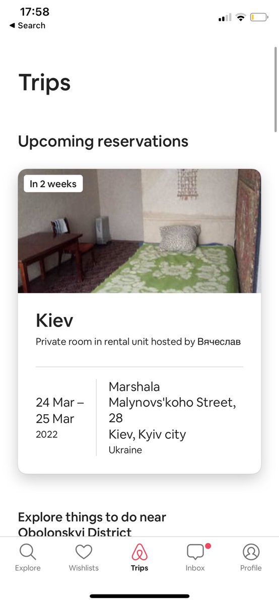 Looking forward to my “stay” in #Kyiv in two weeks. <a href="/Airbnb/">Airbnb</a> has removed all service fees for bookings in #Ukraine
