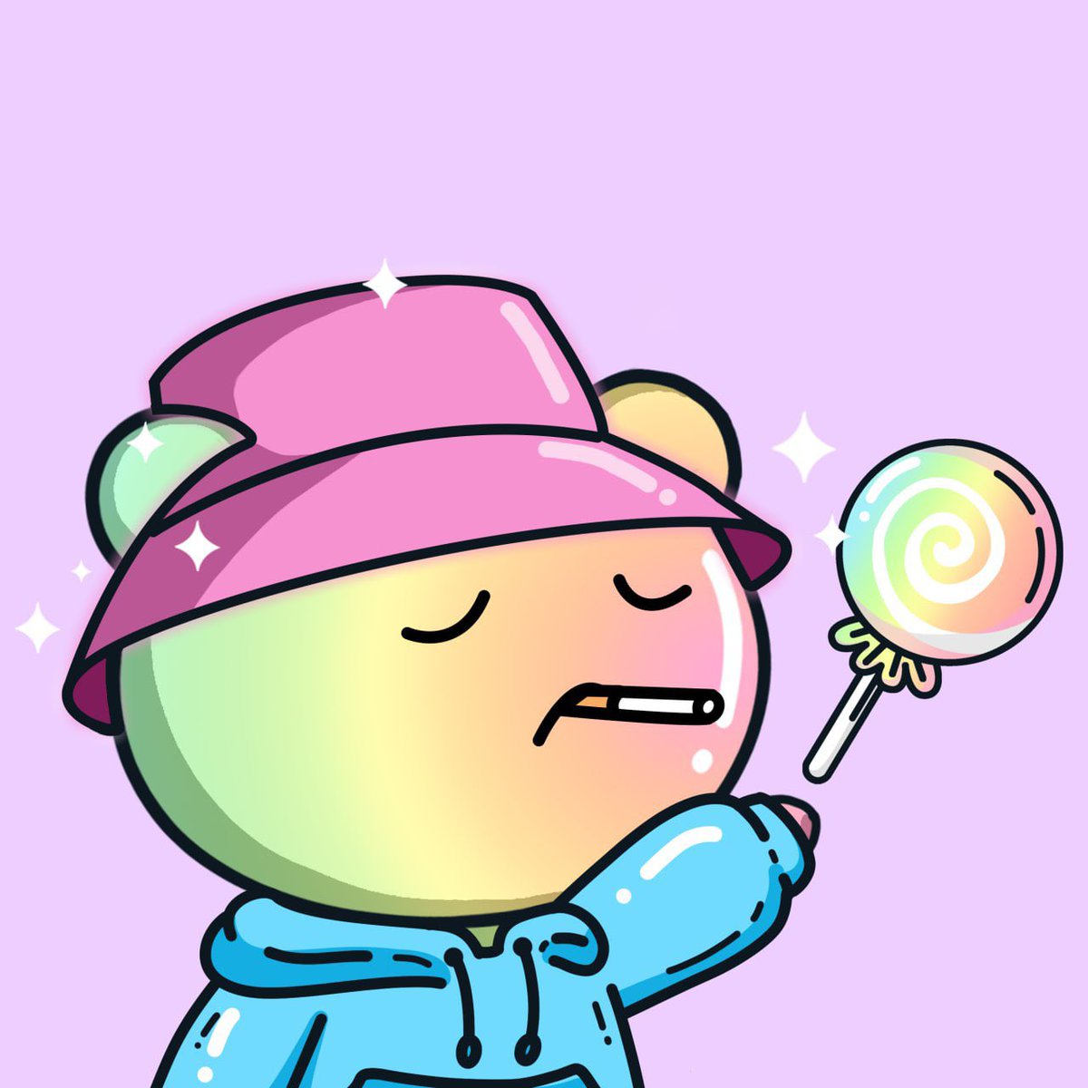 🌈Our Fren wasn’t too happy with his Lollipop ☹️

Tags some new frens to cheer him up!! ❤️,RT,Follow✨

He will pick 5 groups that all get WL🌟
