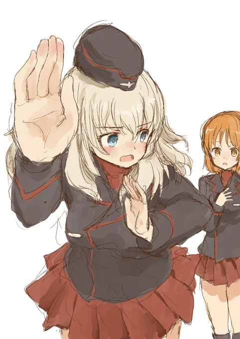 #逸見エリカ誕生祭2022 #garupan #Sketchドロー 
最終章になっても外見のクールビューと内面がズレてることをバラされ続けるエリカ様誕生日。ミホとの仲違いも案外こ... https://t.co/qoJa3LwzZJ 