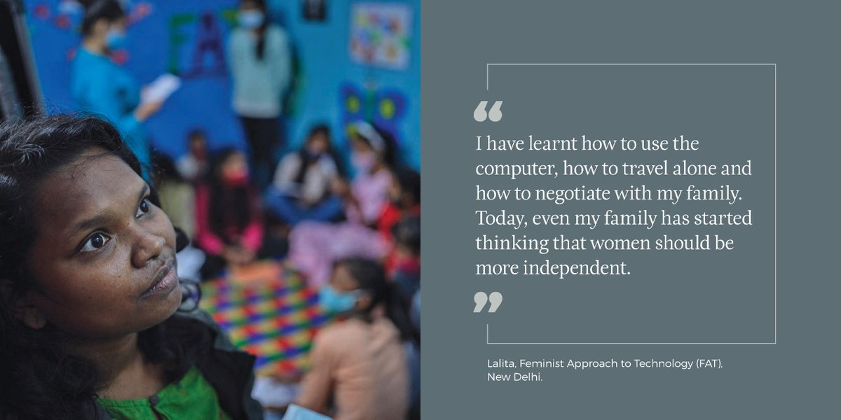unescoindia's tweet photo. Just like Lalita, there are millions of girls in India who struggle to get adequate resources & support that are required to pursue a career in #STEM.
Read more in @unesconewdelhi's publication 'A Braided River- The Universe of Indian #WomenInScience' launching tomorrow! https://t.co/XqKWmADyio