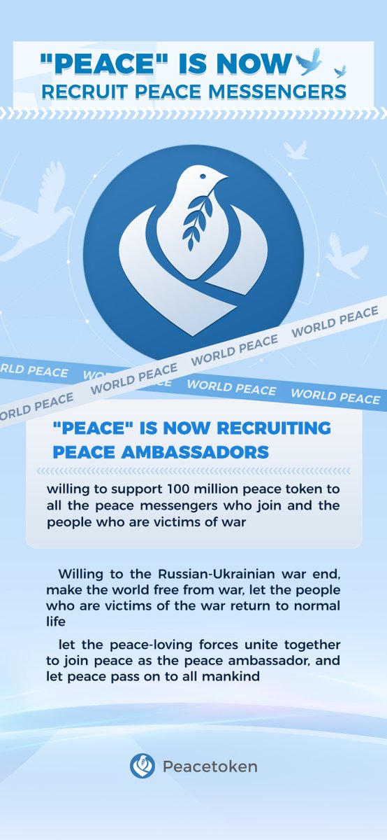 PeaceToken tweet media