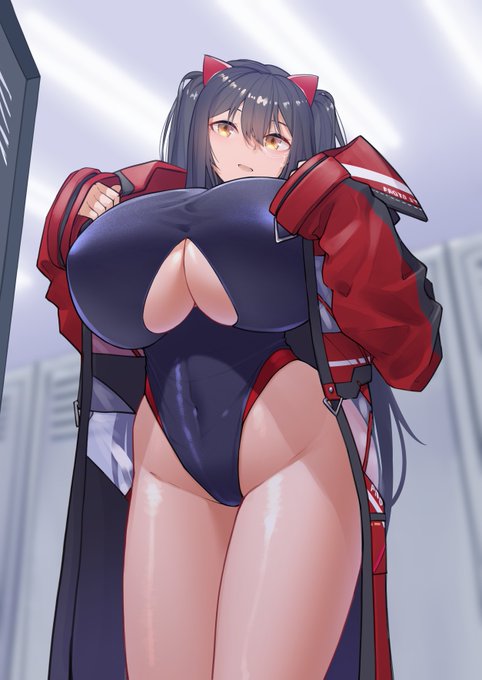 ・パイスーちゃんのイラスト差分
「えー? 着替えないとだめ?」
「いいじゃない、競泳水着だと思えば」
「こっちのほうが胸が暴れないし……」

※無断転載・無断利用お断り
※イラストはコミッションとして制作を依頼したものです
※りんご畑先生に描いていただきました! 