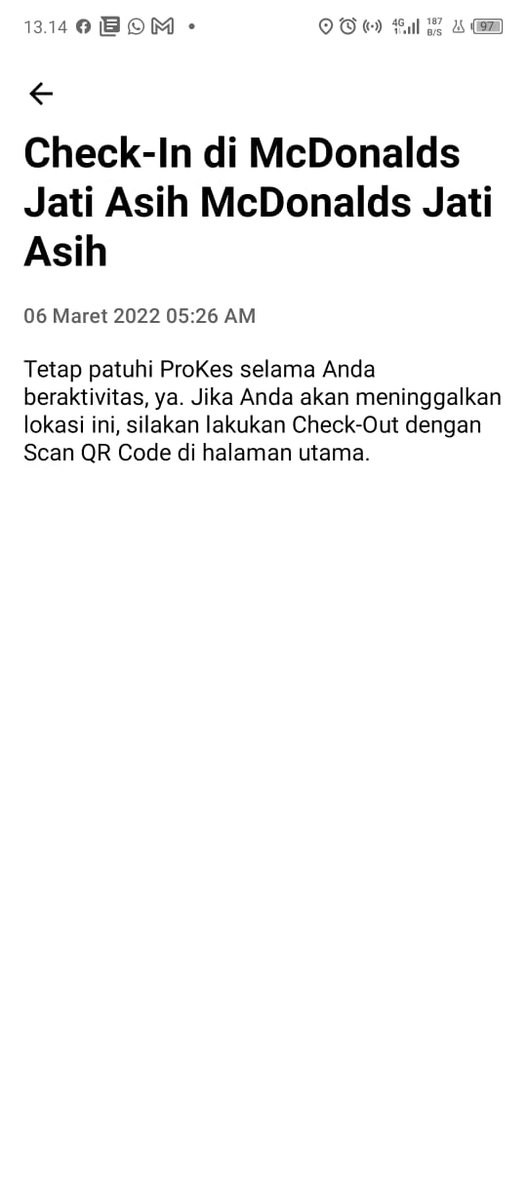 AyyaAssagaf's tweet photo. Adik aku tiba tiba dapat notifikasi ada yg login di McD Jatisari, padahal dia gak ada login di situ. Dia coba hubungi ke kontak yg tersedia di app PeduliLindungi, responnya malah kayak gini. Awalnya gak nyambung, abis itu katanya — @KemenkesRI @pedulilindungi @PLindungi https://t.co/QHr5J3ljw0