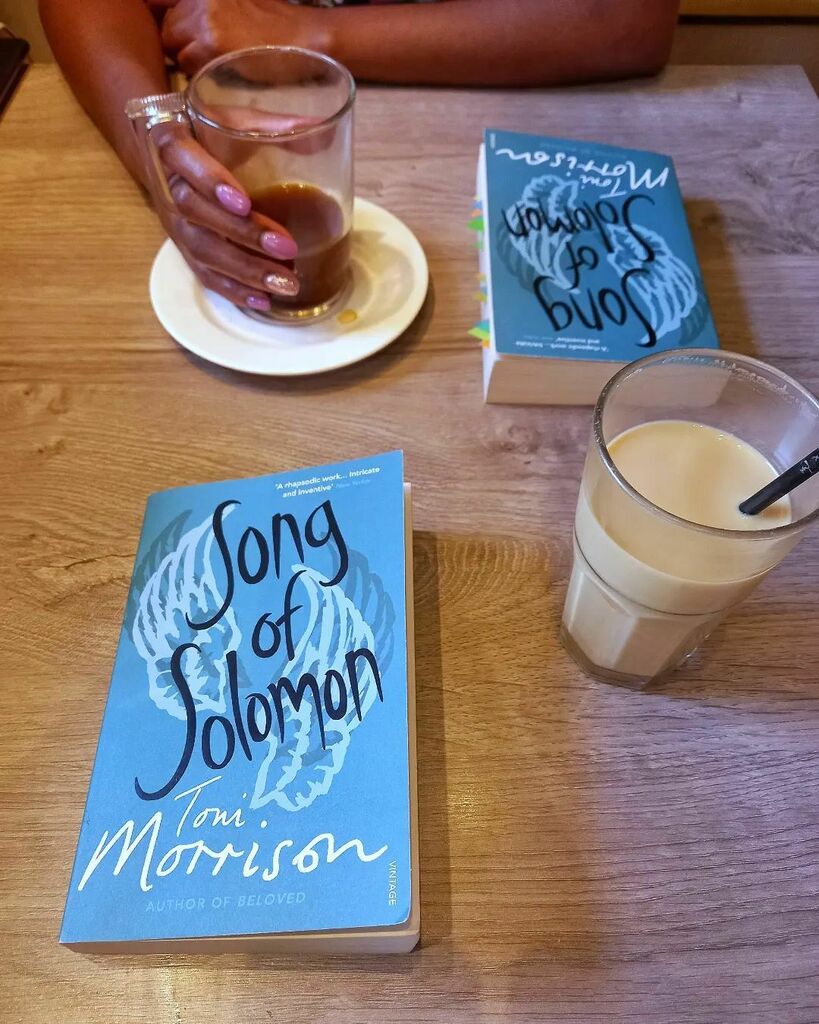 faith_nzama's tweet photo. For March we are reading Song of Solomon for #ReadingToni I'm 200 pages in now & I have to say, this one reads much, much different from The Bluest Eye & Sula. At first I struggled a bit getting into it but the minute it picked up I breezed through!
We โฆ https://t.co/gmFrMdKaTM https://t.co/v8RElZtke0