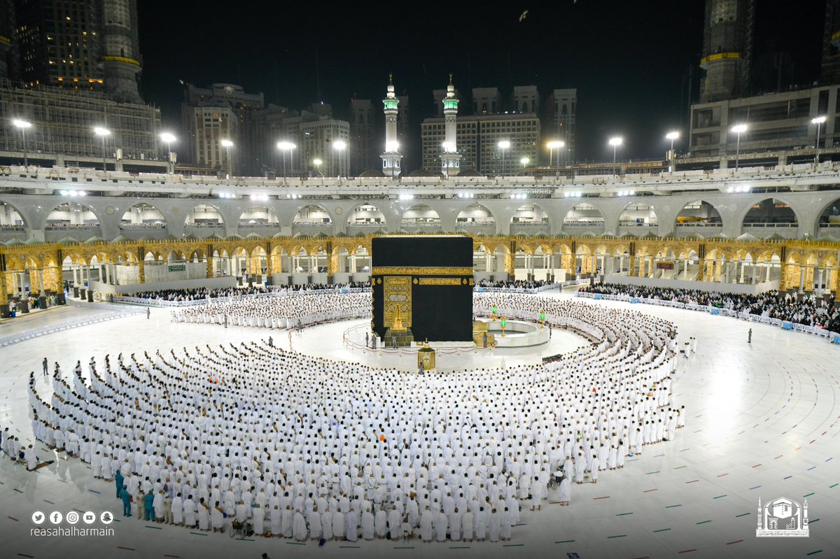 HaramainInfo's tweet photo. Beautiful Images from Masjid Al Haram since the removal of the Social Distancing requirements at Masjid Al Haram &amp; Masjid An Nabawi https://t.co/ophTr5XLl3