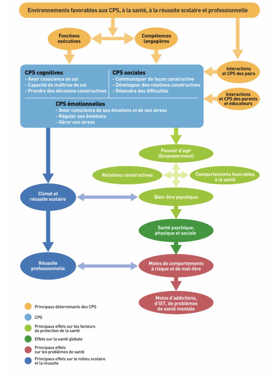 Les compétences psychosociales : un référentiel pour un déploiement auprès des enfants et des jeunes. Synthèse de l’état des connaissances scientifiques et théoriques réalisé en 2021 <a href="/SantePubliqueFr/">SantépubliqueFrance</a> 
santepubliquefrance.fr/content/downlo…