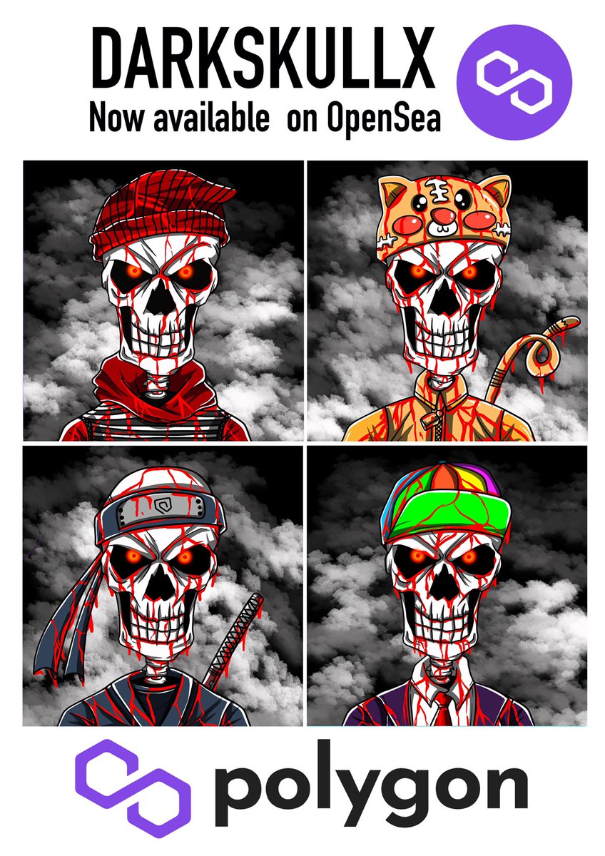 JOJOEZZZZ's tweet photo. DARKSKULL X POLYGON 🔥🔥🔥

https://t.co/8LTUcuzZdS

#NFT #NFTs #NFTTHAILAND #NFTThaicommunity #NFTdrops #NFTcollections #Cryptocom #cryptocomnft https://t.co/GPMHvRrxVX