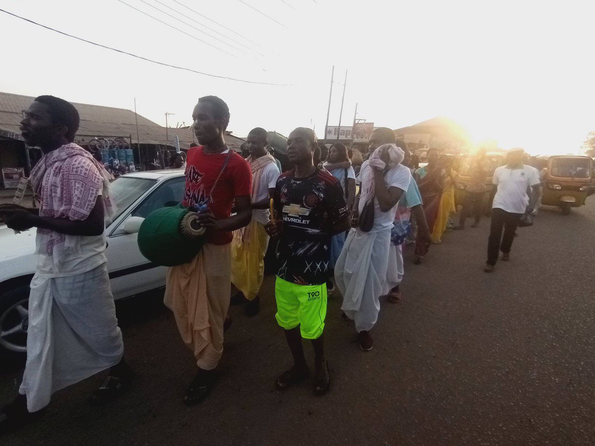 iskcon's tweet photo. #ChantforPeace - Kaduna, Nigeria https://t.co/ogkwQJiuzx