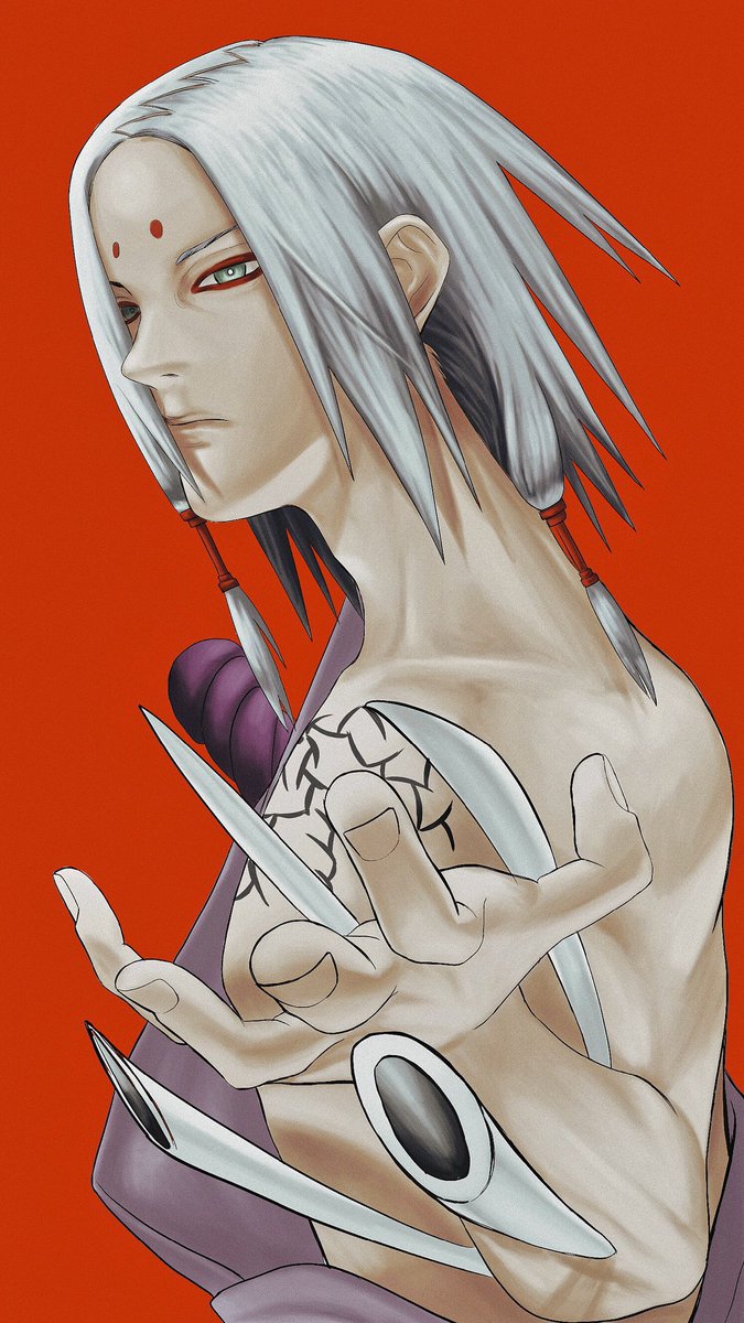 manafy57's tweet photo. 指描き時代のナルト絵🍥 https://t.co/NeQKlCxxT1