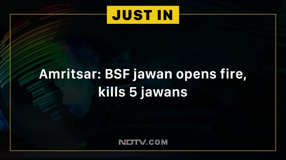 NDTV tweet media