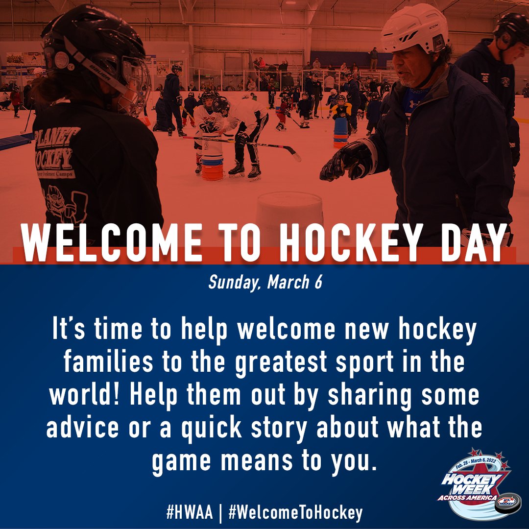 Wrapping up #HWAA with #WelcomeToHockey Day!