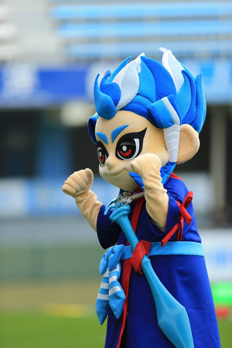 静岡ブルーレヴズのマスコット #レヴズ が #リーグワンマスコット総