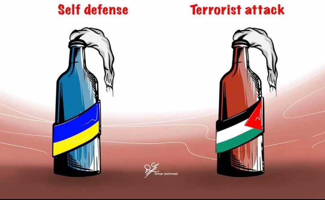 Melikhaya_007's tweet photo. So according to the "World" it is okay for USA to invade almost half of the Middle East and Support Israel in genocides and Wrong for Russia to Defend itself from the ALWAYS EXPANDING NATO by demanding a Neutral Ukraine?
#UkraineRussianWar
#IStandWithPutin 🇷🇺 https://t.co/eRZlzg8oQ3