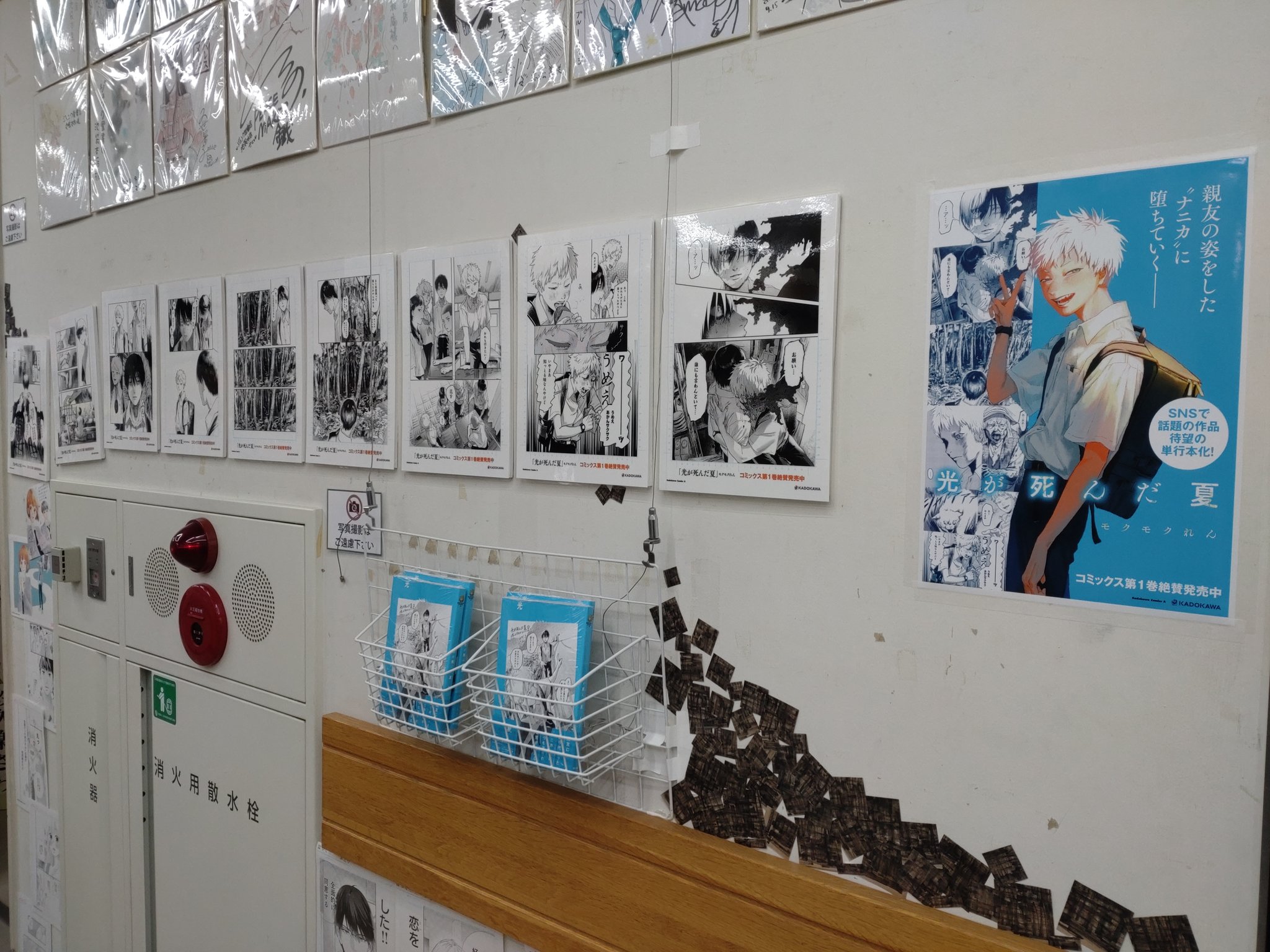 光が死んだ夏 複製原画B ジュンク堂 よしき ヒカル 光が死んだ