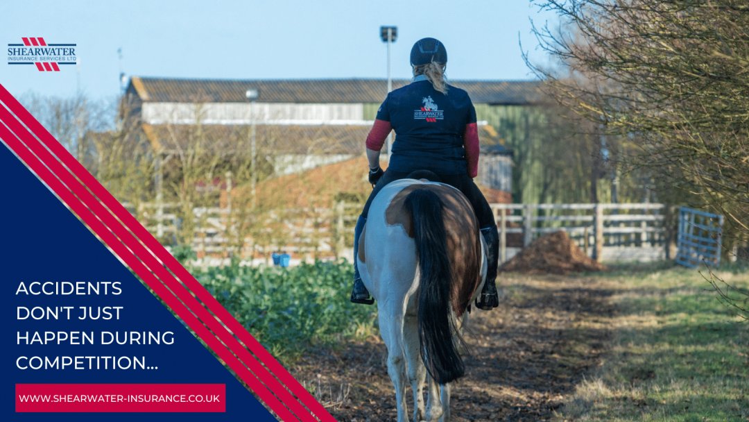 Let Shearwater help you get back on your feet with cost effective personal accident insurance, designed exclusively for riders.
From £88 per year, can you afford to take the risk?
shearwater-insurance.co.uk/equestrian-ins…