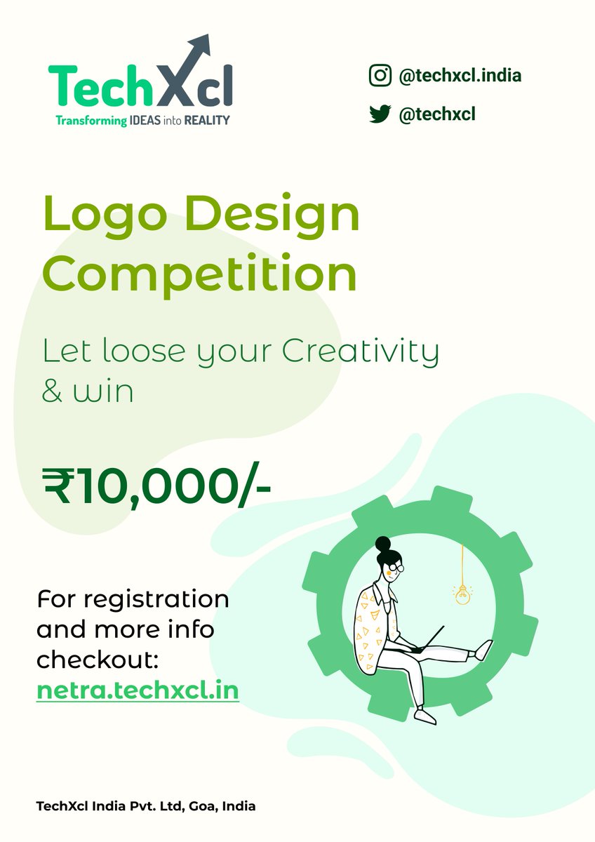 Logo Design Competition for our flagship product NETRA - The Guide. For registration and more info: netra.techxcl.in